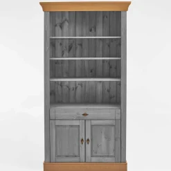 Wohnzimmerregale|Massivholzregale*Pharao24 Standregal Mangali