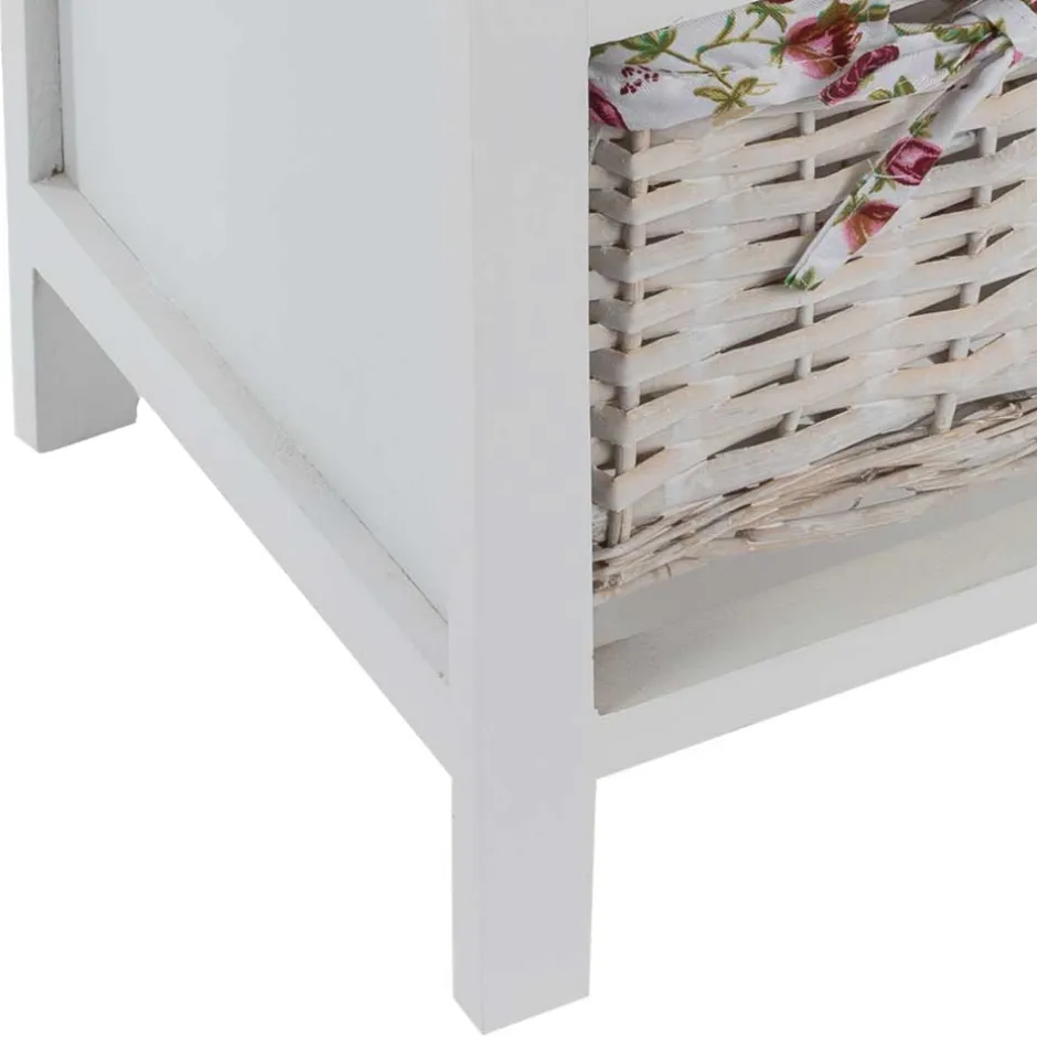 Massivholzregale|Standregale*Pharao24 Standregal mit Körben Tannila