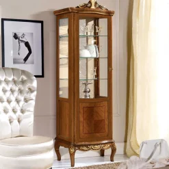 Vitrinenschrank|Wohnzimmervitrinen*Pharao24 Standvitrine Asvilos