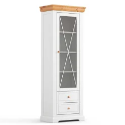 Wohnzimmerschrank|Massivholz Schränke*Pharao24 Standvitrine Bechir