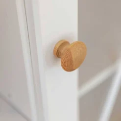 Wohnzimmerschrank|Massivholz Schränke*Pharao24 Standvitrine Bechir