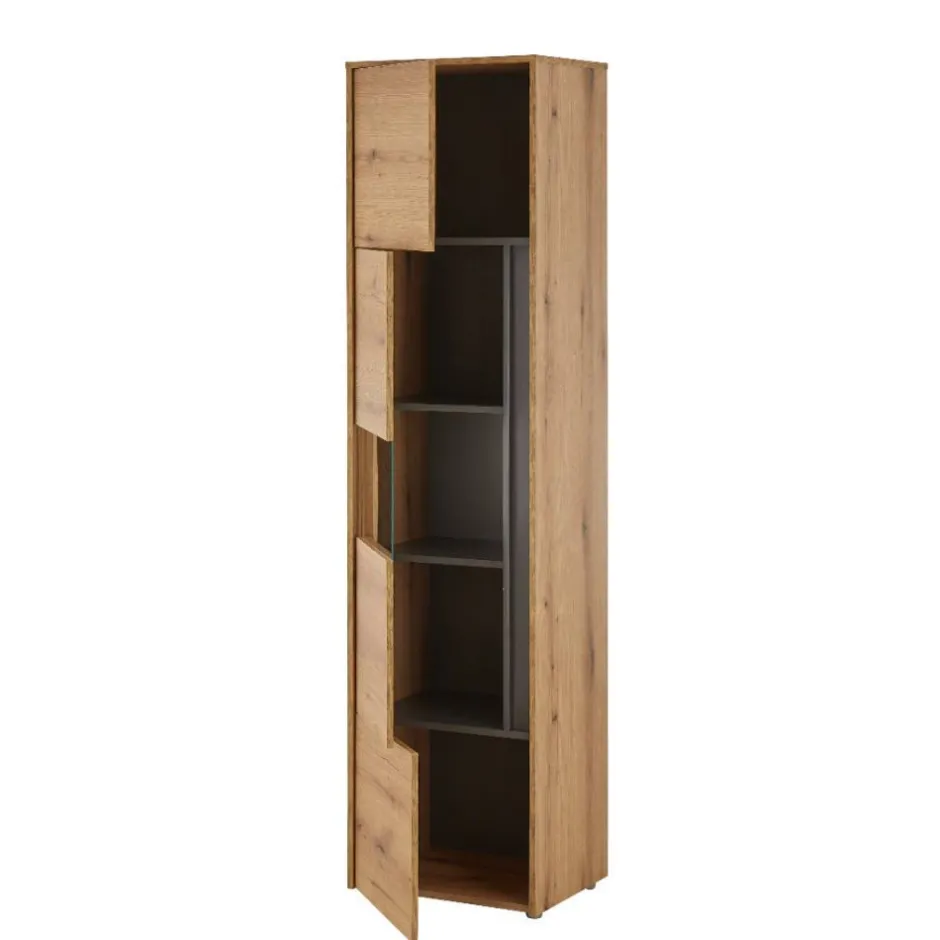 Pharao24 Standvitrine Castilla> Vitrinenschrank|Wohnzimmervitrinen