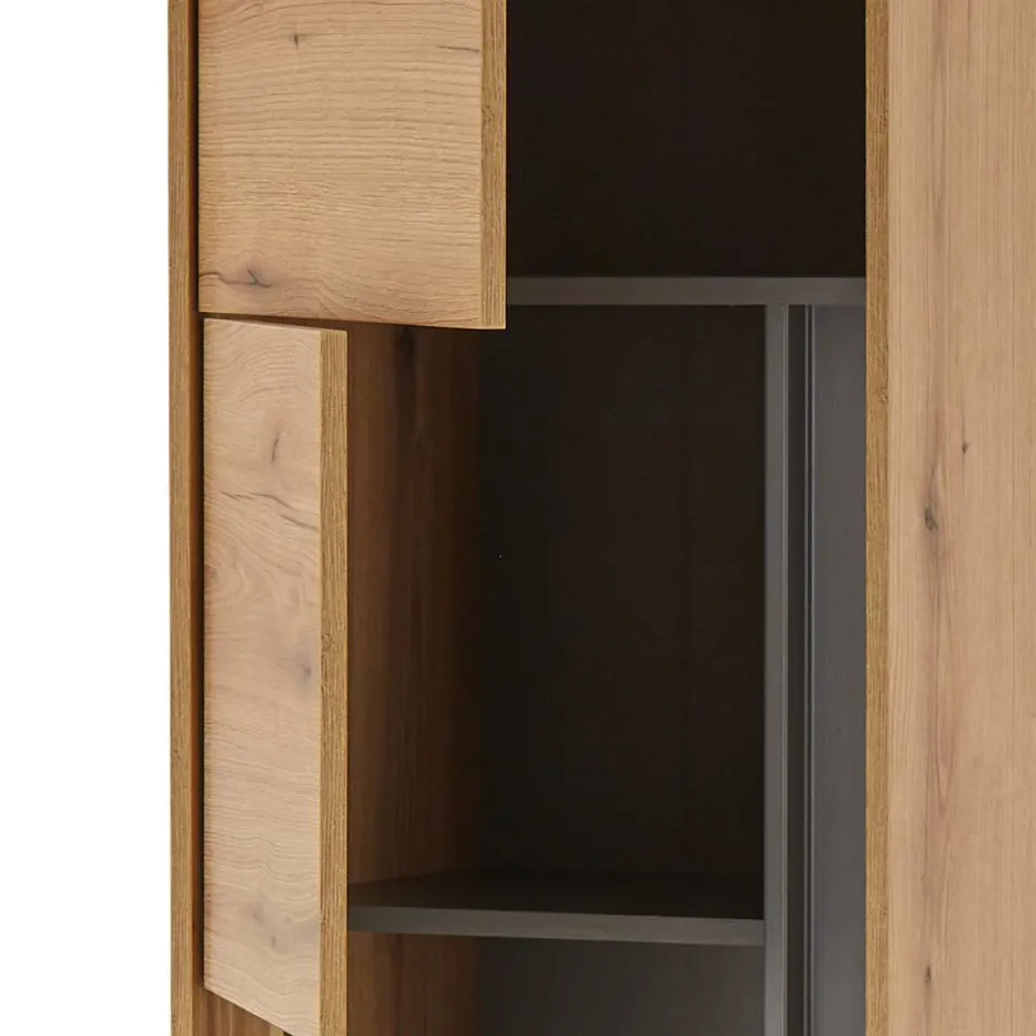 Pharao24 Standvitrine Castilla> Vitrinenschrank|Wohnzimmervitrinen