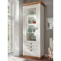Pharao24 Standvitrine Craiova> Vitrinenschrank|Wohnzimmervitrinen