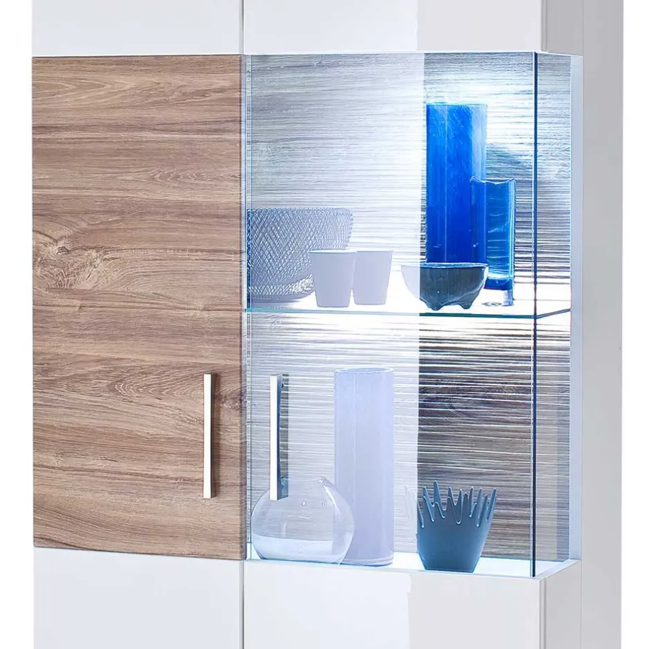 Pharao24 Standvitrine Gazino> Wohnzimmerschrank|Vitrinenschrank