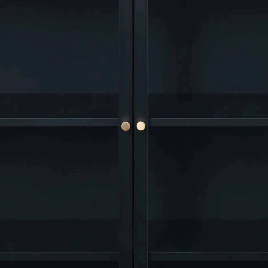 Pharao24 Standvitrine Hirmus> Vitrinenschrank|Wohnzimmervitrinen