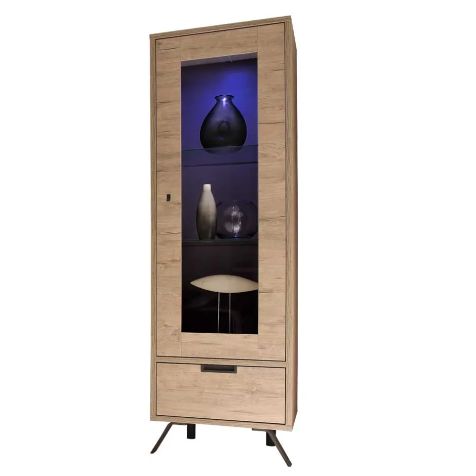 Vitrinenschrank|Stauraumvitrinen*Pharao24 Standvitrine Lampione