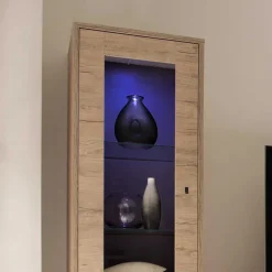 Vitrinenschrank|Stauraumvitrinen*Pharao24 Standvitrine Lampione