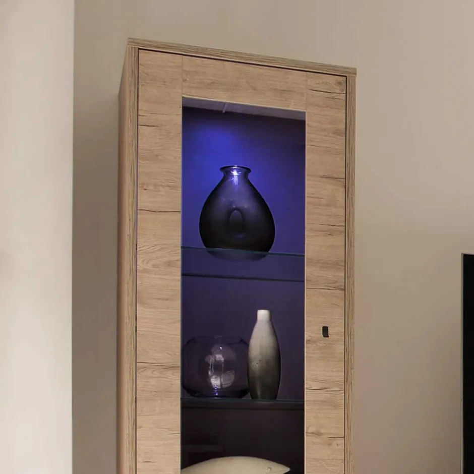 Vitrinenschrank|Stauraumvitrinen*Pharao24 Standvitrine Lampione