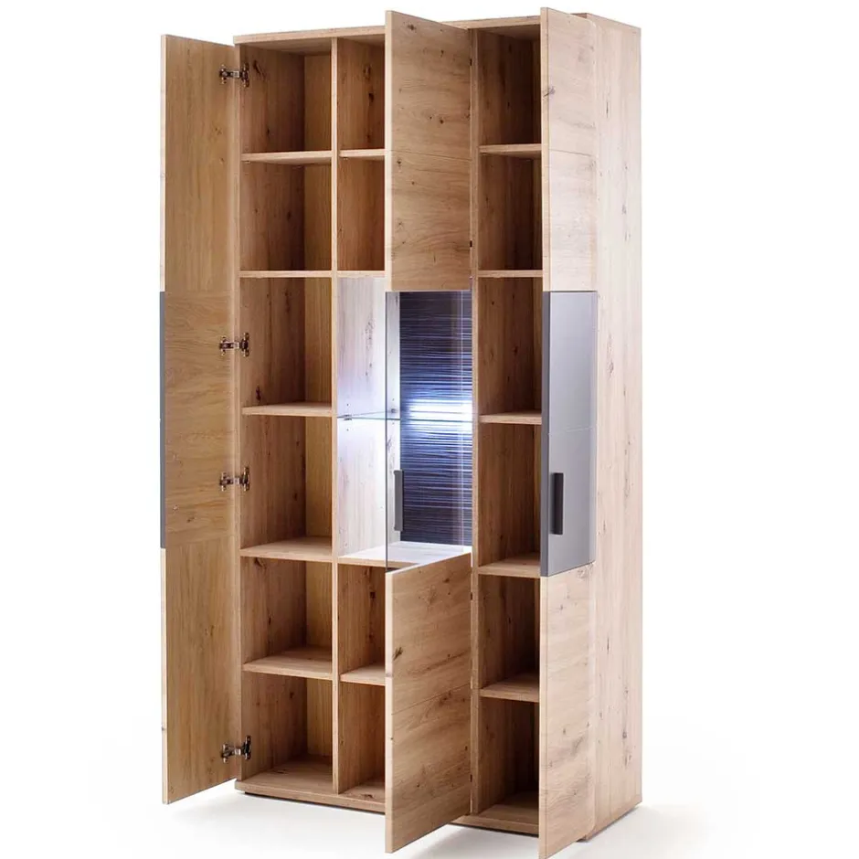 Pharao24 Standvitrine Lucisa> Vitrinenschrank|Stauraumvitrinen