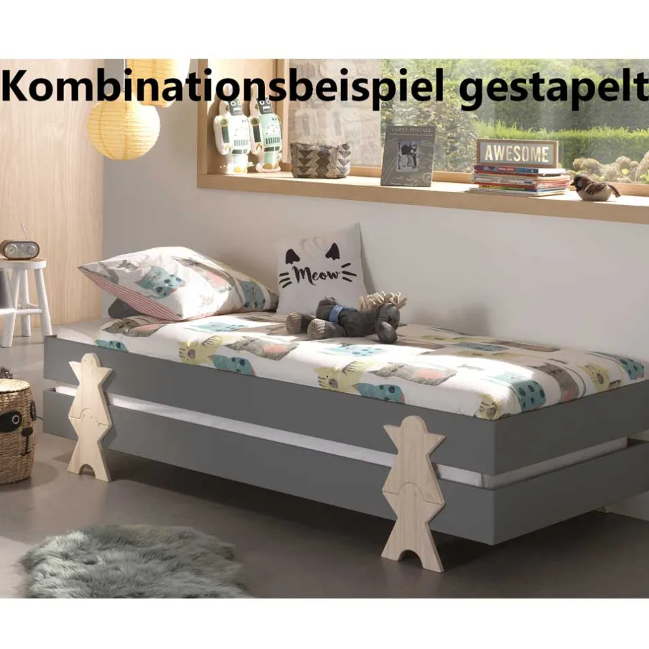 Pharao24 Stapelbett Kinderzimmer Megana>Kinder Kinderbetten