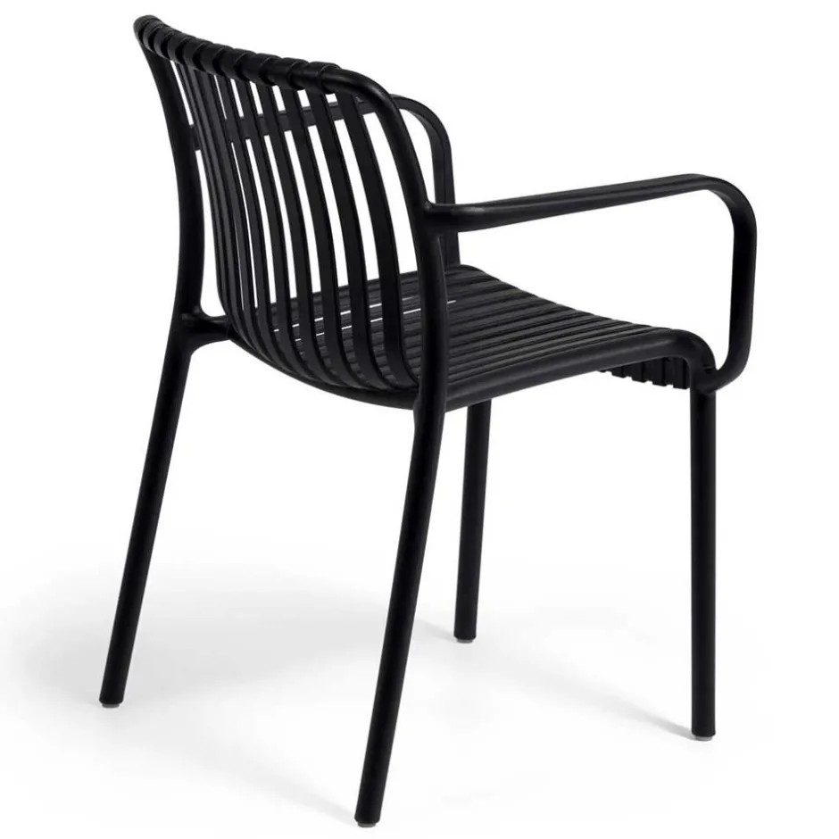 Gartenmöbel*Pharao24 Stapelstühle Outdoor Etna