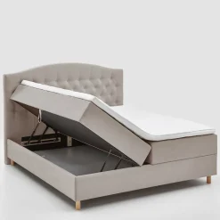 Funktionsbetten|Polsterbetten*Pharao24 Stauraum Boxbett Lesley