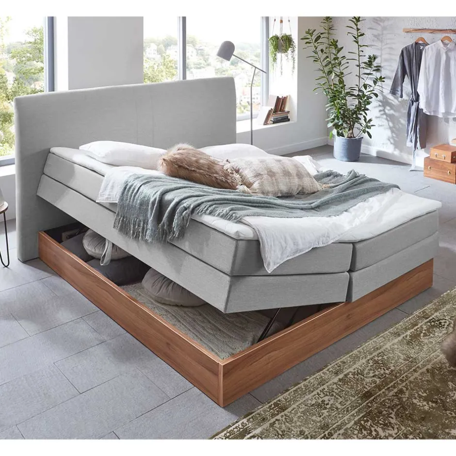 Pharao24 Stauraum Boxspring Bett Kara> Funktionsbetten|Schubkastenbetten