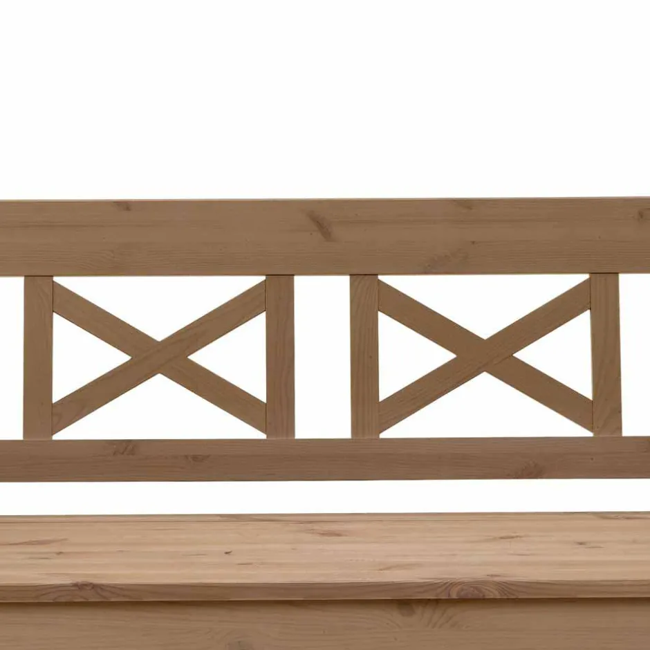 Pharao24 Stauraumbank Devan> Küchenbank|Holzbänke