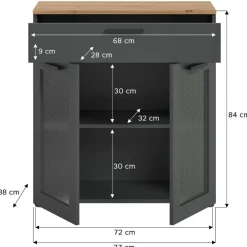 Pharao24 Stauraumvitrine Riusa><noscript><img width=
