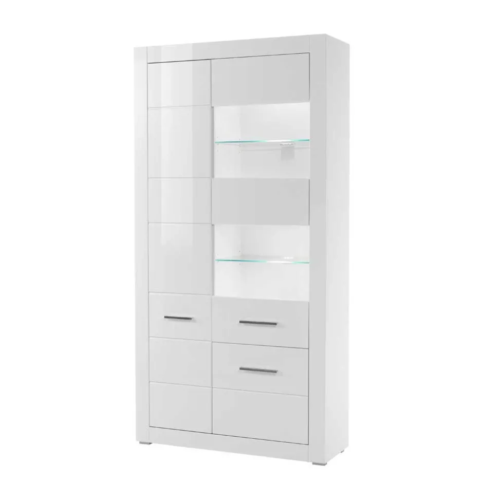 Pharao24 Stauraumvitrine Triango> Wohnzimmerschrank|Vitrinenschrank
