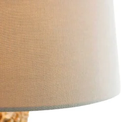 Lampen Und Leuchten*Pharao24 Stehlampe mit Treibholz Natalina