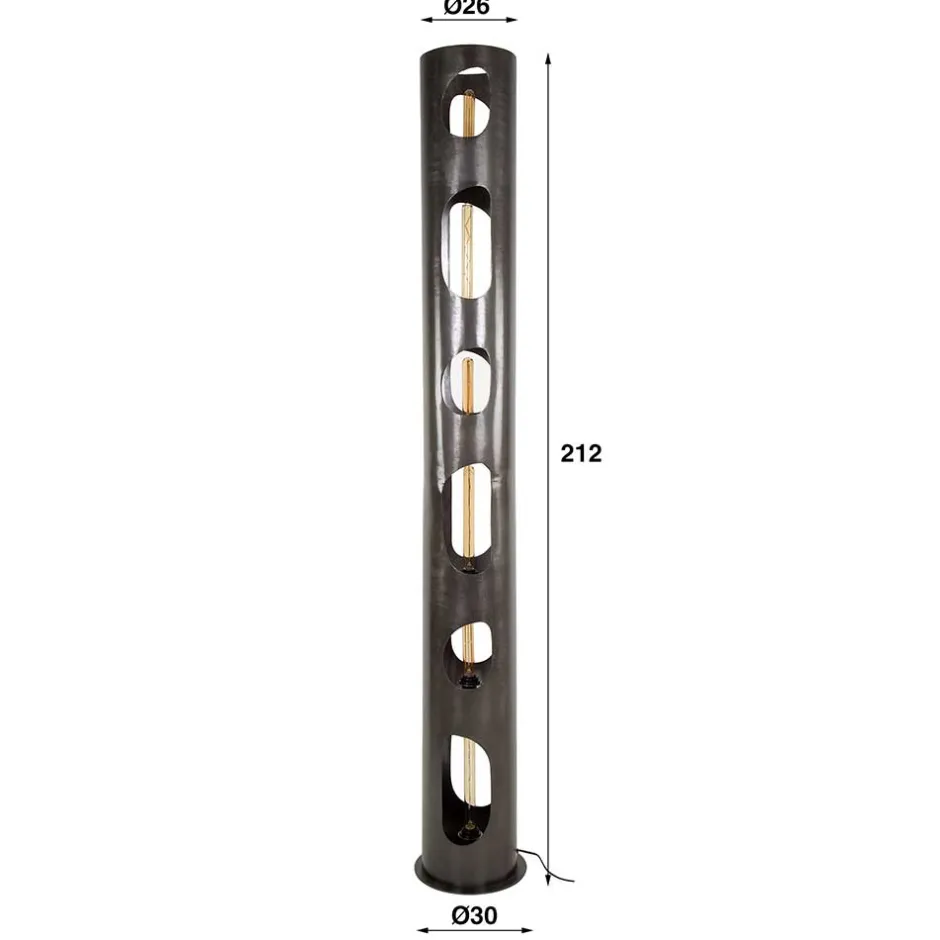 Lampen Und Leuchten*Pharao24 Stehleuchte Culina