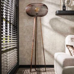 Lampen Und Leuchten*Pharao24 Stehleuchte Elmany