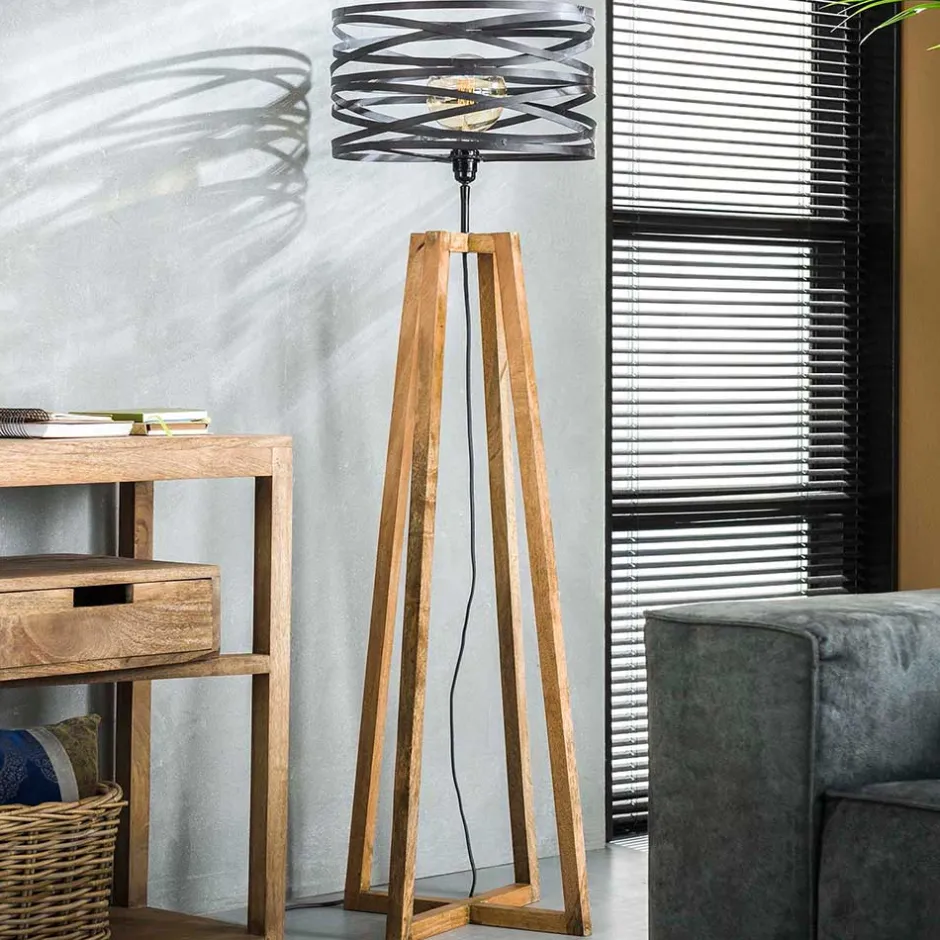 Lampen Und Leuchten*Pharao24 Stehleuchte Enzigata