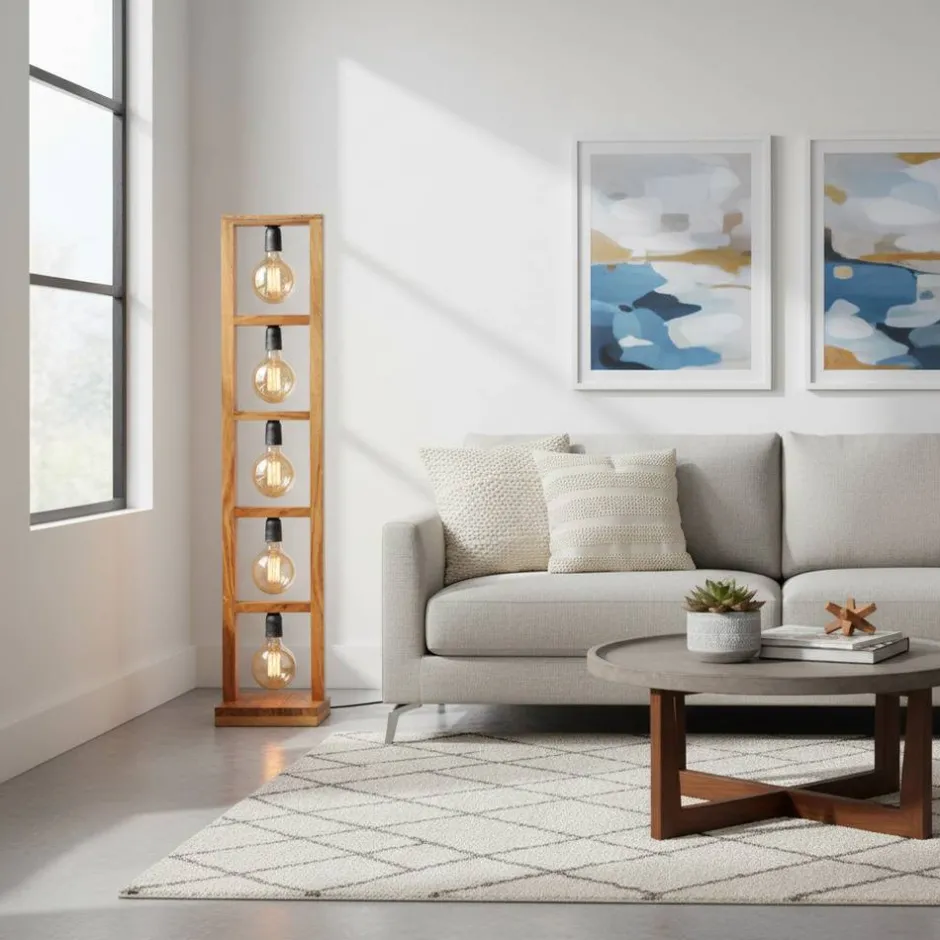 Lampen Und Leuchten*Pharao24 Stehleuchte Imlory