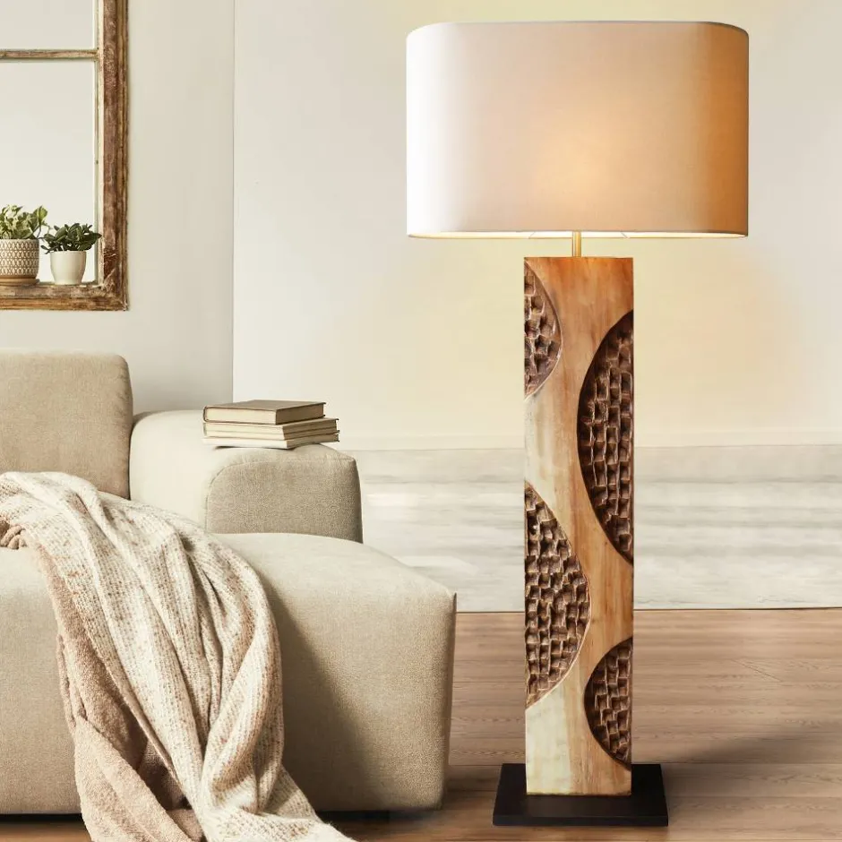 Lampen Und Leuchten*Pharao24 Stehleuchte Nessiona