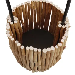 Lampen Und Leuchten*Pharao24 Stehleuchte Treibholz Metall Race