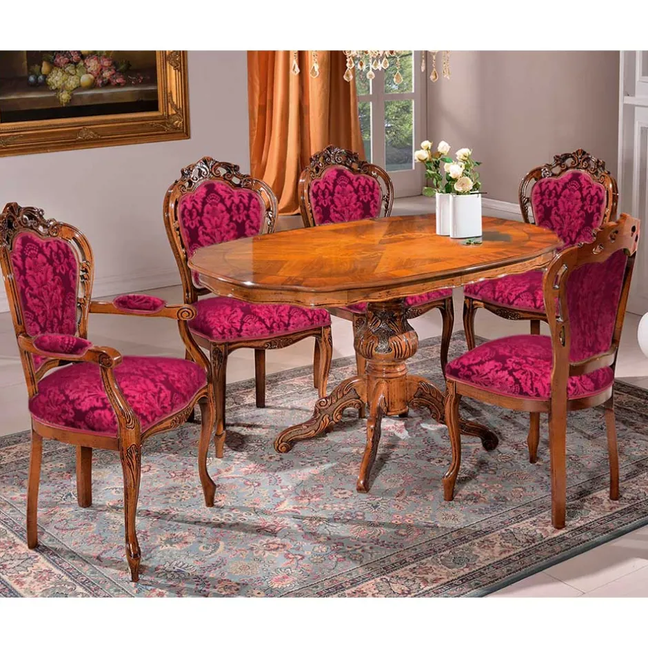 Hochlehner|Polsterstühle*Pharao24 Stilmöbel Polsterstuhl Daltiana