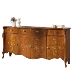 Pharao24 Stilmöbel Sideboard Savolina> Massivholzmöbel|Küchenkommode