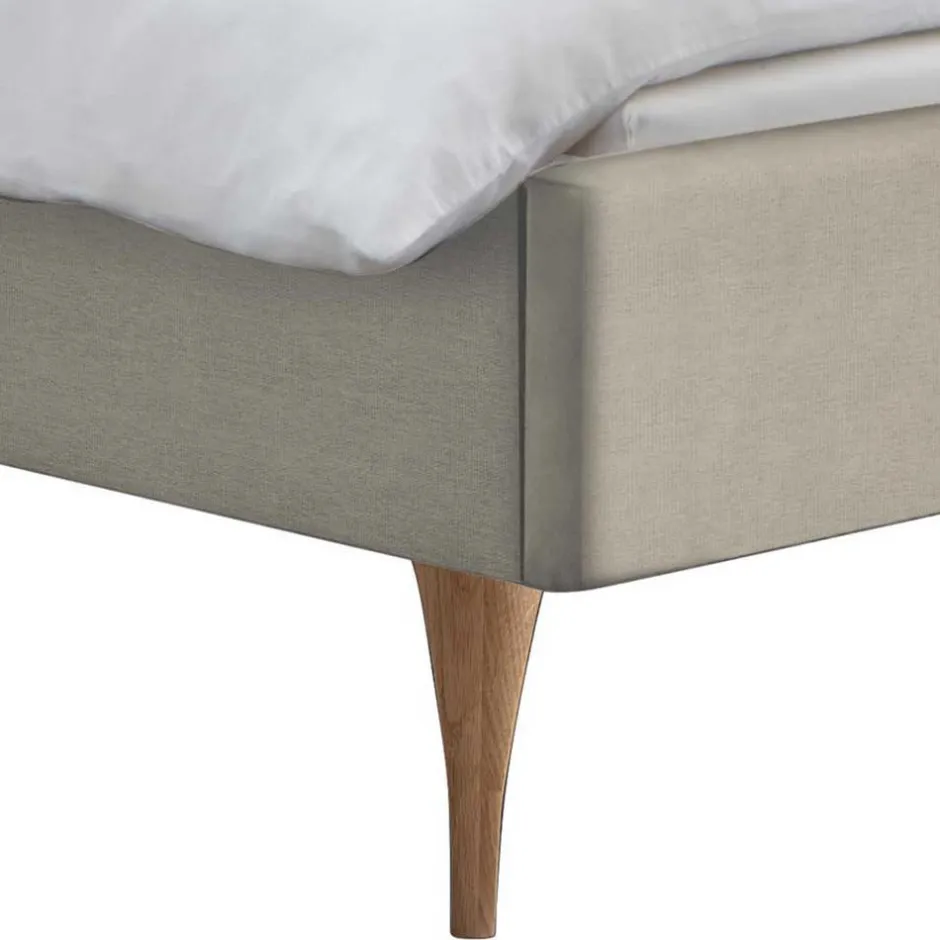 Doppelbetten|Polsterbetten*Pharao24 Stoffbett Beige Laan