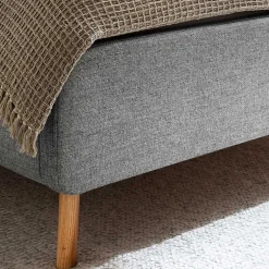 Funktionsbetten|Schubkastenbetten*Pharao24 Stoffbett mit Stauraum Cumbia