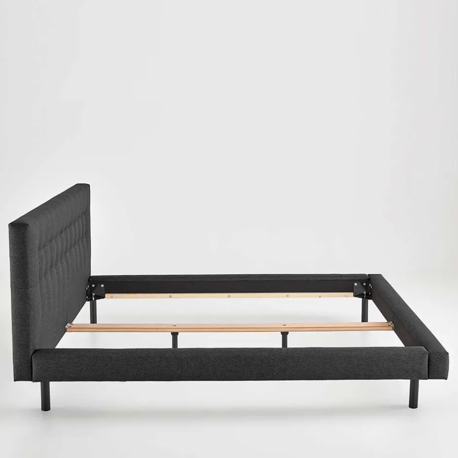 Polsterbetten*Pharao24 Stoffbett 140x200 cm Lejadro