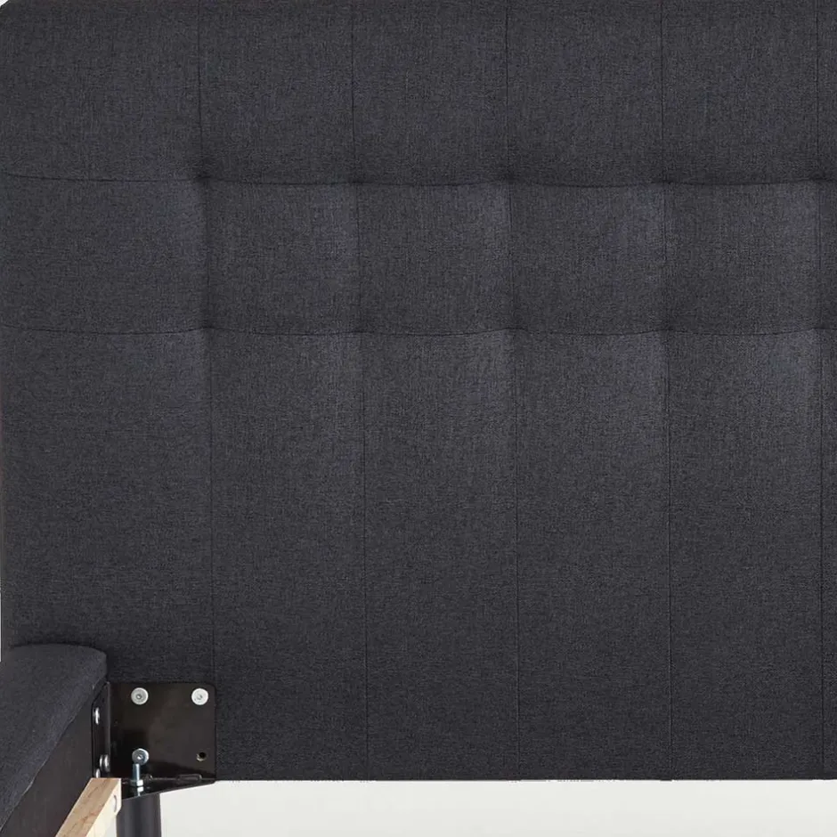 Polsterbetten*Pharao24 Stoffbett 140x200 cm Lejadro