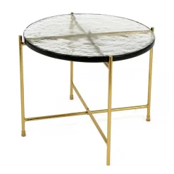 Pharao24 Strukturglas Beistelltisch Vigginella> Glastische