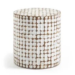 Beistelltische*Pharao24 Säulen Beistelltisch Lominda