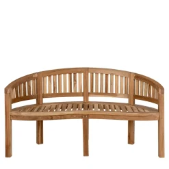 Pharao24 Teak Gartenbank Blou><noscript><img width=