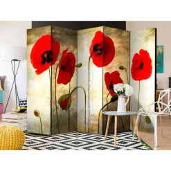 Pharao24 5-teiliger Paravent Rikono> Paravents|Raumteiler