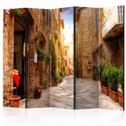 Pharao24 5-teiliger Paravent Vinda> Paravents|Raumteiler