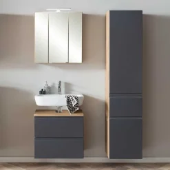 Badmöbel Sets*Pharao24 3-teiliges Badezimmer Set Fregato