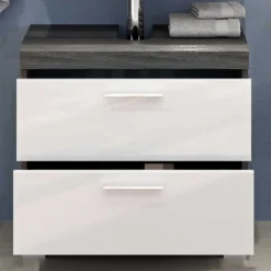 Pharao24 5-teiliges Badezimmermöbel Set Hayoran><noscript><img width=