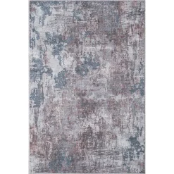 Pharao24 Teppich Blau Terracotta Sirius> Teppiche