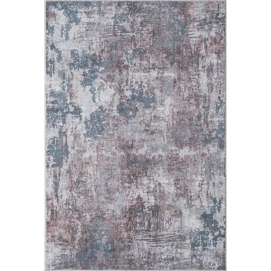 Pharao24 Teppich Blau Terracotta Sirius> Teppiche