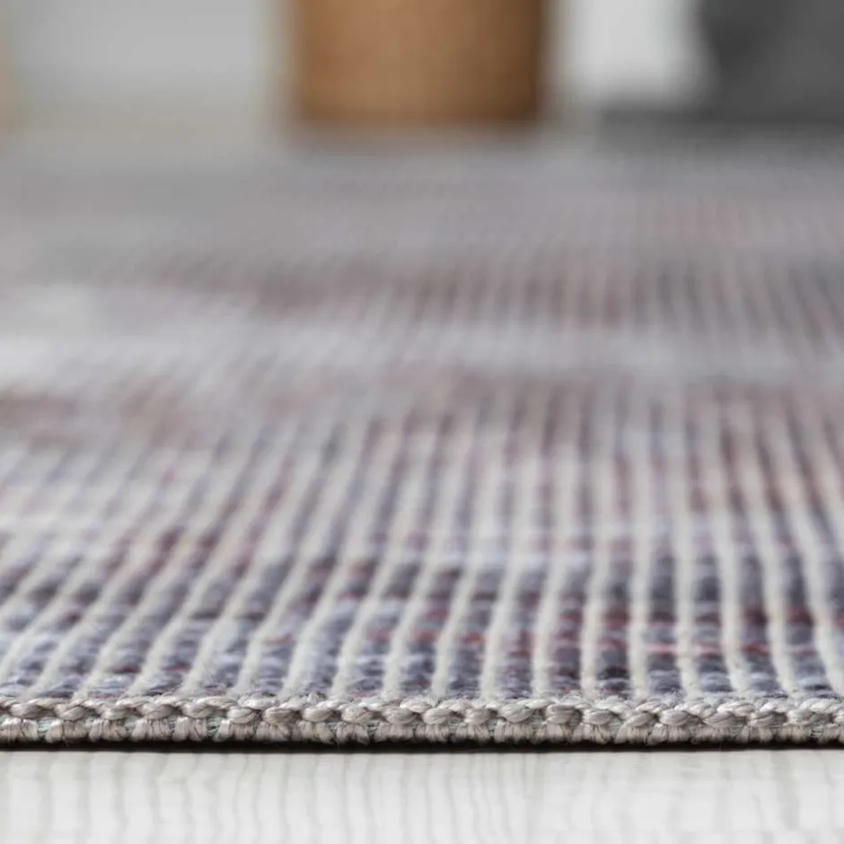 Pharao24 Teppich Blau Terracotta Sirius> Teppiche