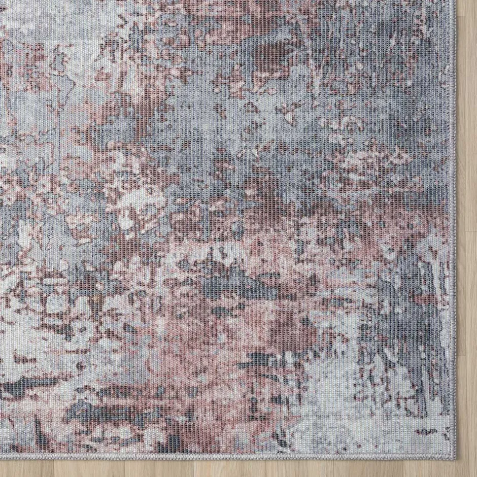 Pharao24 Teppich Blau Terracotta Sirius> Teppiche