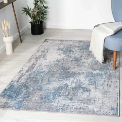 Pharao24 Teppich Creme Blau Pyarco><noscript><img width=