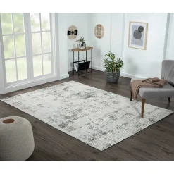 Pharao24 Teppich Hellgrau Creme Symo><noscript><img width=