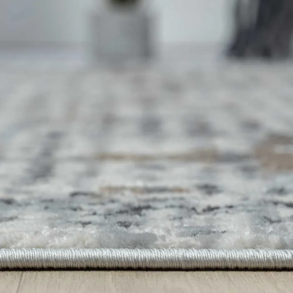 Pharao24 Teppich Hellgrau Creme Symo> Teppiche