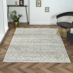 Pharao24 Teppich mit Kachelmuster Anne><noscript><img width=