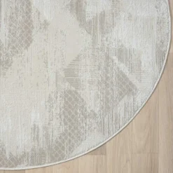 Pharao24 Teppich rund Kurzflor Labia><noscript><img width=